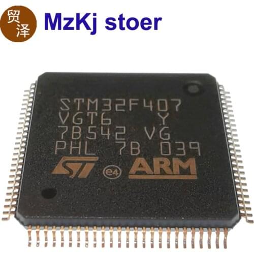 5PCS 32F407 Hot New STM32F407VGT6 STM32F407 QFP100