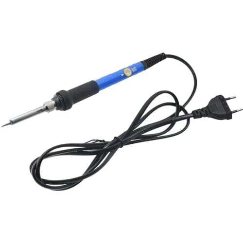 60W Adjustable Temperature Electric Welding Soldering Iron Tool 220V