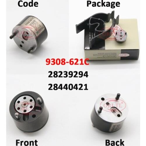 9308-621C 28239294 28382457 Black Coating Common Rail Injector Valve 9308Z621C 28440421 Diesel valve 621C For Delphi Injector