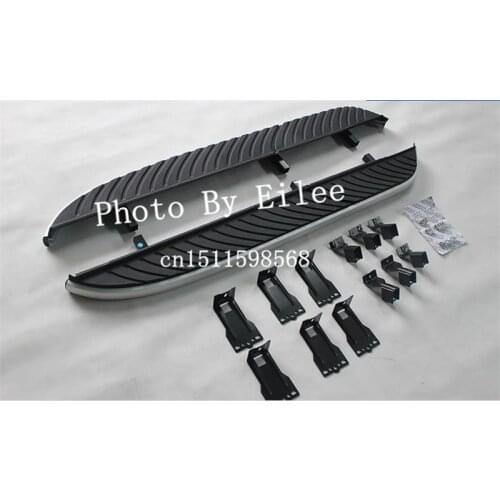 Aluminium Running board side step Nerf bar FOR Land Rover LR2 Freelander 2 2006 2007 2008 2009 2010 2011 2012 2013 2014 2015