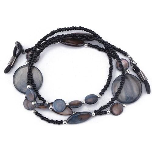 Acrylic Reading Glasses Chain Sunglasses Holder Neck Strap Rope Necklace Pendant Fashion Eyeglass Glasses String Lanyard