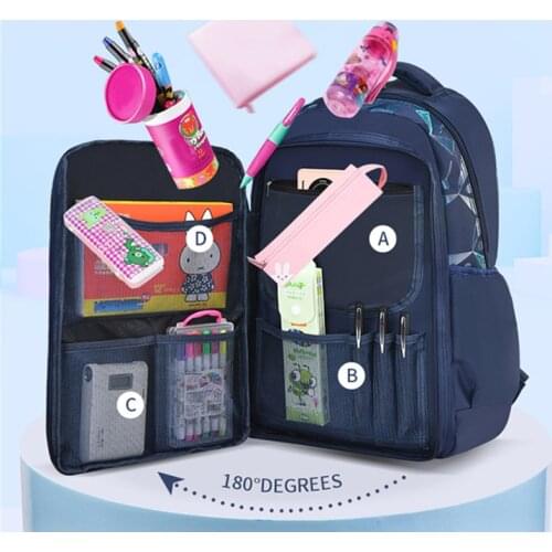 Primary Backpack School Waterproof Children School Bags For Boys kids Travel Backpack Orthopedic School bags Mochila Infantil
