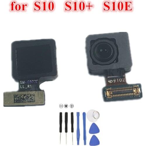 KAT For Samsung Galaxy S10 G973F G973U S10+ G975F G975U S10e G970F G970U Front Facing Camera Module Flex Cable Replacement Part