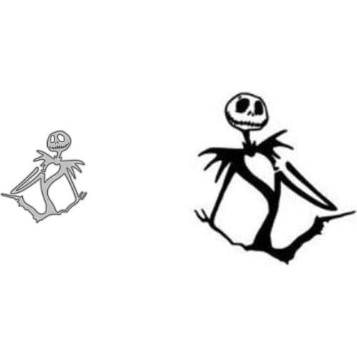 Metal Cutting Dies Ghost Skeleton Stencils for DIY Scrapbooking Photo Album Embossing New 2021