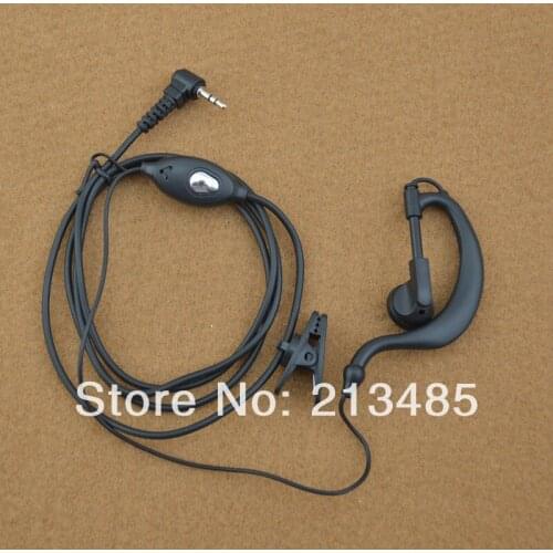 Uniden Radio 1-Pin (2.5mm Jack) Earpiece Headset Microphone with PTT for Uniden GMR3699-2CK PMR845 GMRS480 FRS1400-2 TR620