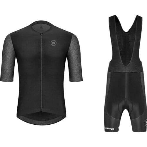 Kapvoe Team Summer Short Sleeve Men Downhill MTB Bicycle Clothing Maillot Bike Shirt Ropa Maillot Ciclismo Quick-drying Material