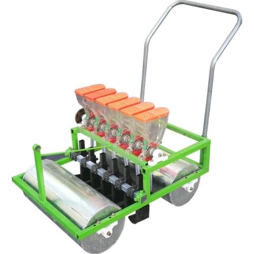 Push Vegetable Type Seed Seeder Small Horticulture Apparatus Precision Sowing 5 Gears Adjustable Plant Spacing, Row Spacing