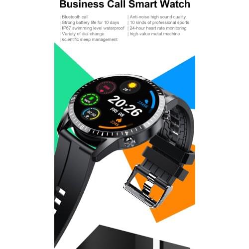 2021 New I9 Smart Watch Full Touch Round Screen Bluetooth Call Smartwatch Men Women Sports Fitness Waterproof Watch