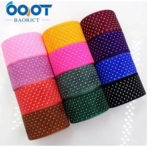 OOOT BAORJCT 176292 25mm 10 yard White point transparent sand ribbon Wedding Accessories DIY handmade material