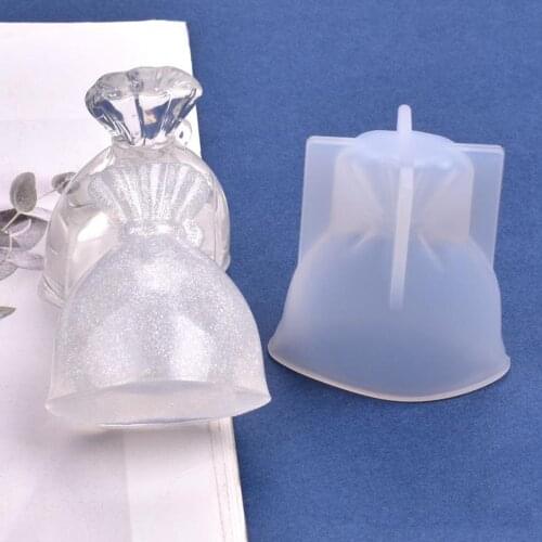 Silicone Mold, Purse, Soap Mold, Plaster of Paris, Chocolate Candle Mold, Fondant Mold