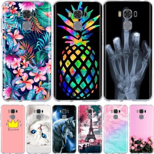 Silicone Case For Asus Zenfone 3 Max ZC553KL Back Cover Pattern Soft TPU Coque Case For ASUS Zenfone ZC553KL Full Bumper Shell