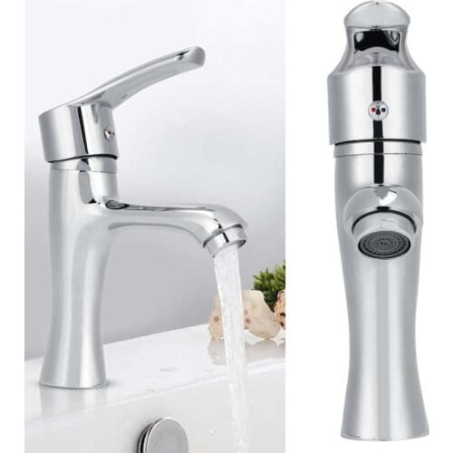 Stainless Steel Basin Faucet Sitting Installation Rotatable Water Mixer Tap for Washbasin Kitchen Bathroom Accessory sink faucet