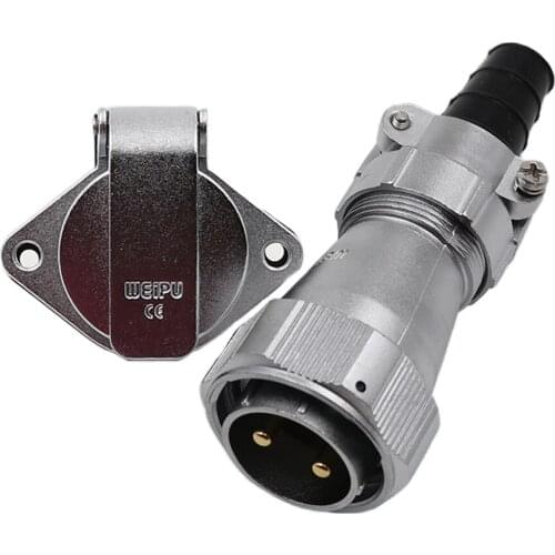 WEIPU WY28 TI+ZG M28 Industrial Powercable Connector 2 3 4 7 10 12 16 17 20 24 26 Pin Waterproof Male Female Auto Wire Connector