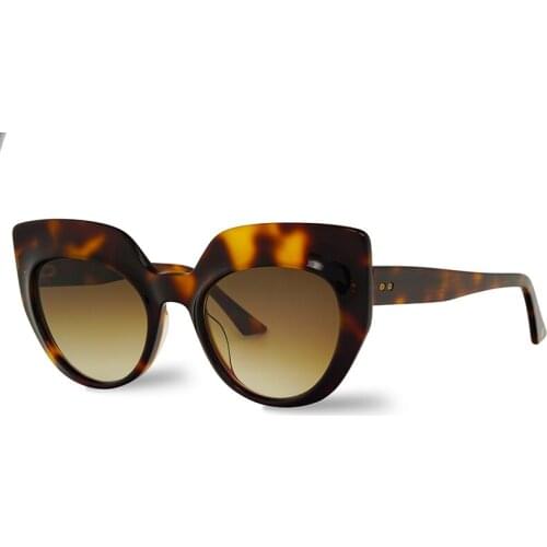 Ladies cat eye sunglasses, ladies brand designer fashion small frame sunglasses suitable for womens trend Glasees UV400