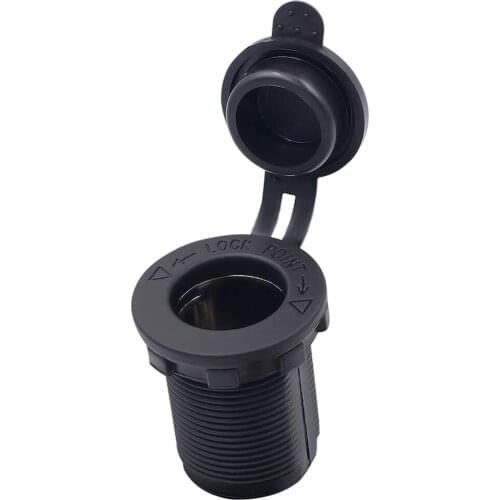 1 pcs Cigarette Lighter Socket 12V Waterproof Car Boat Motorcycle Cigarette Lighter Sockets Power Plug Outlet