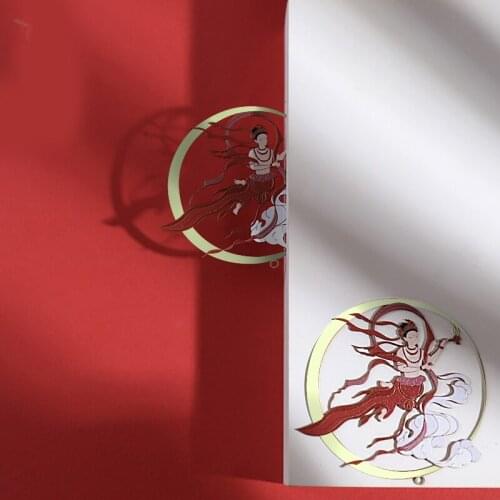 1pcs Creative Tassel Hollow Out Metal Bookmark Classical Chinese Style Decor Prop Cosplay Accessories Women Men Birthday Gift