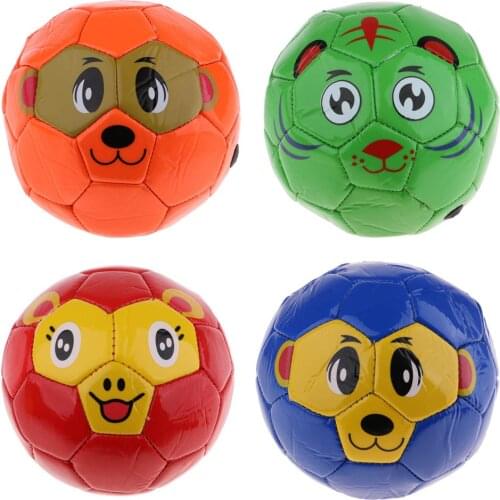 5.5in Soft PVC Sports Balls Fit for Small Kids Indoor or Outdoor Football Basketball Baseball Tennis Learning