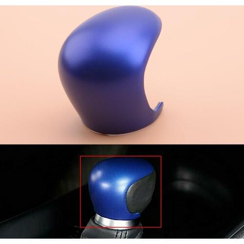 Car Gear Lever Shift Knob Cover Decor Trim fit for Toyota C-HR CHR 2016 2017 2018 2019 (Matt Blue)