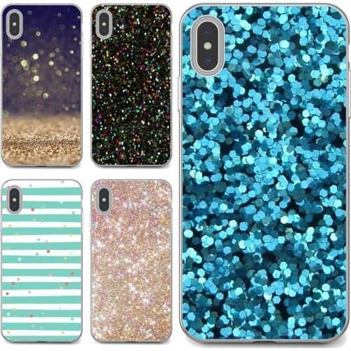 For Xiaomi mi Redmi Note 3 4 4X 5 6 7 8 8t 9 9s 9t 10 pro lite Phone Covers Kawaii-Gold-Confetti-Dots