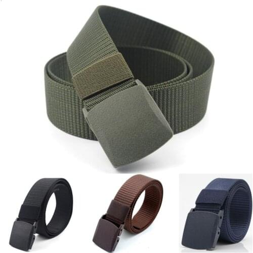 Childrens belt Men Women Boys Nylon Outdoor Tactical Belts anti allergy students outdoor sport military training Waist Belt