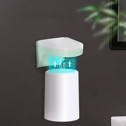 Hot Nail Free Wall Mounted Toothbrush Holder Cup Set Magnetic Suction Seamless Simple Clean Wash Combination Drinking Travel Mug