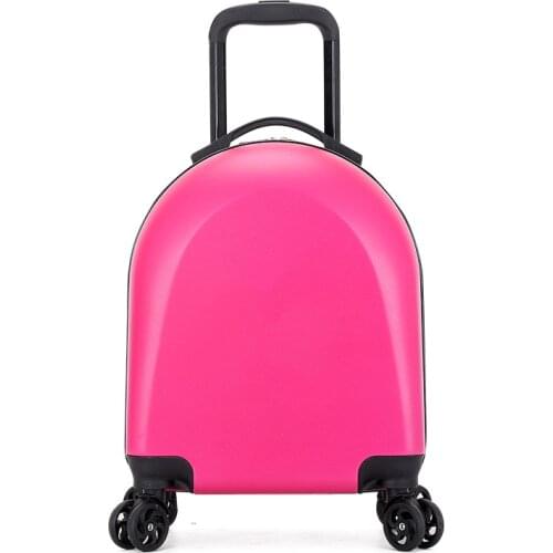 Round and beautiful rose red medium hand luggage LY275-48795