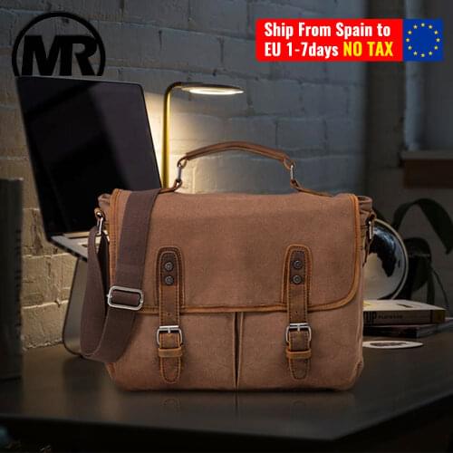 MARKROYAL Retro Canvas Travel Bag New Vintage Carzy Horse Leather Handle Outdoor Laptop Luggage Bags Dropshipping