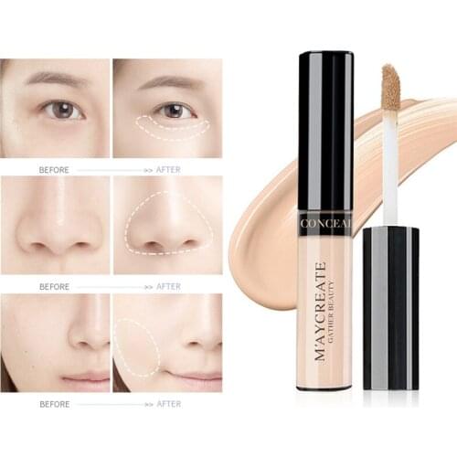 MAYCREATE 3 Colors Skin Face Concealer Liquid Corrector Convenient Pro Eye Concealer Cream Face Makeup Corrector For Face