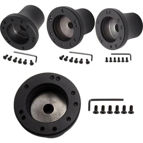 Metal 5/6 Hole Golf Cart Steering Wheel Adapter Steering Wheel Base for Golf Cart Club Yamaha Accessories