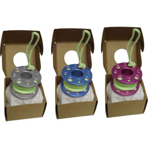 Mini Scuba Diving Finger Spool Reel Model Diving Gift With Line Reel Gift Diving Pendant Diver Bag hang decoration