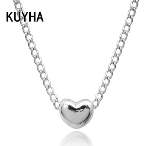 Trendy Best Friends Necklace Heart Choker Punk Collar for Her Friendship Xmas Present Fashion Accessry Valentines Day Present