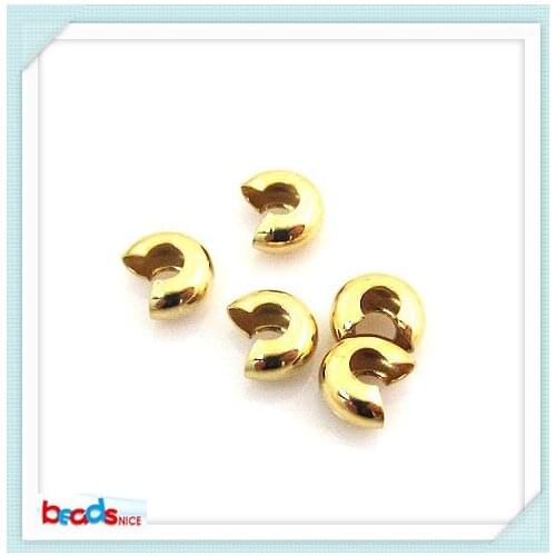 BeadsniceID 26624 crimp bead cover nice for your jewelry making100pcs ID26624