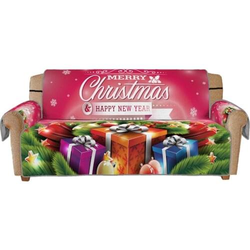 Christmas gift three people hot sofa cushion cover
