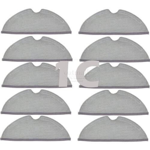 D9 Full Area Mop Design Dry Wet Mop Cloth Rags For Xiaomi MI Robot Vacuum-Mop Mijia 1C STYTJ01ZHM Dreame F9 D9 Water Tank Rags