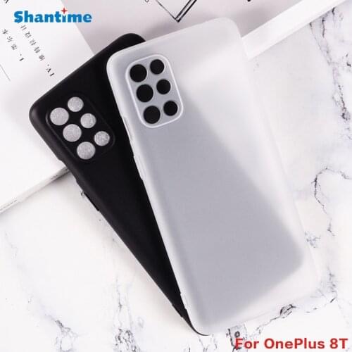 For OnePlus 8T Gel Pudding Silicone Phone Protective Back Shell For OnePlus 8T Soft TPU Case