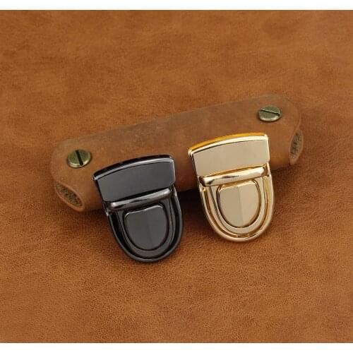 10Pcs Bag Replacement Duck Tongue Metal Twist Tuck Lock For Bags Shoulder Bag Purse Hardware Accessories For Handbags