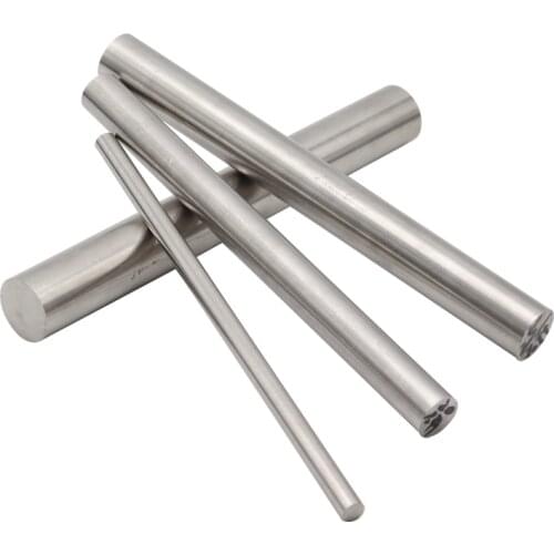 Steel Rod 3mm 4mm 5mm 6mm 7mm 8mm 10mm 12mm 15mm Shafts 304 Stainless Steel Rod Bar Linear Shaft Round Bars Ground Stock L 100mm