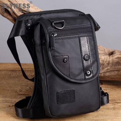 Yesetn Bag 112819 Mens fashion chest bag multi function waist bag waterproof nylon lightweight bag