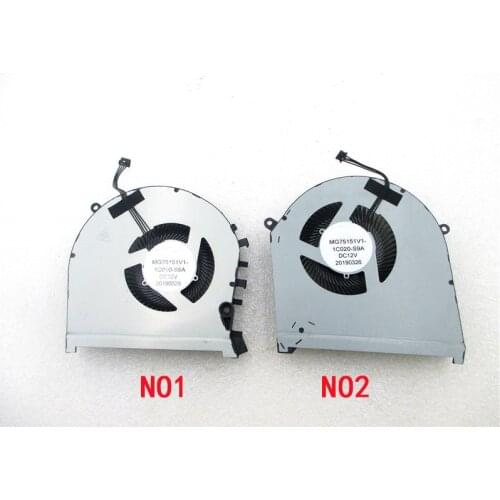 Laptop cpu fan for HP OMEN 5 PLUS TPN-C144 OMEN 17-CB MG75151V1-1C010-S9A MG75151V1-1C020-S9A 12V