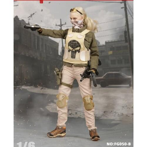 1/6 FG050 Shooter Clothing VIP Security Group Suit & Shoes & Accessory for Verycool Phicen Action Figure Dolls DIY