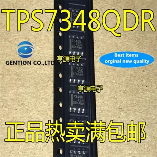 10Pcs TPS7348QDR TPS7348QD 7348Q SOP-8 in stock 100% new and original