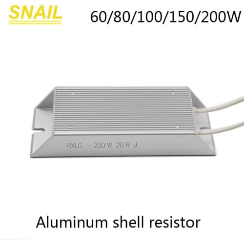 60w 80w 100w 150w 200w,aluminum shell resistor,trapezoidal resistor,braking resistor,elevator resistor