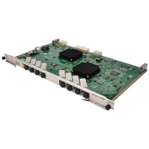 8 gpon pon ports GPBD C+ with 8pcs sfp c+ original huawei