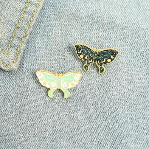 Fashion Color Butterfly Enamel Metal Badge Lapel Pin Brooch Jewelry Accessories Banquet Wedding Bouquet Brooch Jewelry Gift