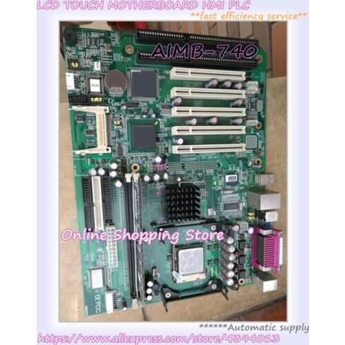 For AIMB-740 rev:b1 AIMB-740VE Industrial Motherboard With ISA Slot