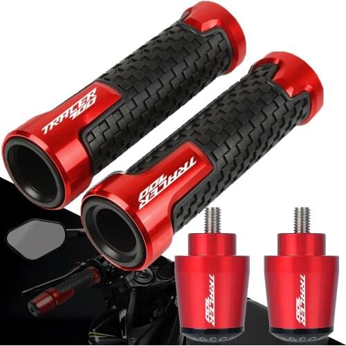 For YAMAHA TRACER 700 Motorcycle Accessories Tracer700 2016 2017 2018 2019 2020 Hand Grips 7/8" 22mm CNC Rubber Gel Handle Grip