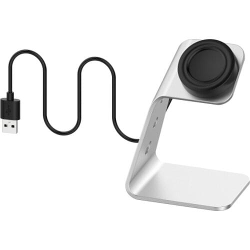 Metal USB Charging Dock Station Charger for -Galaxy watch 42/46mm Gear S2 S3 Q81F