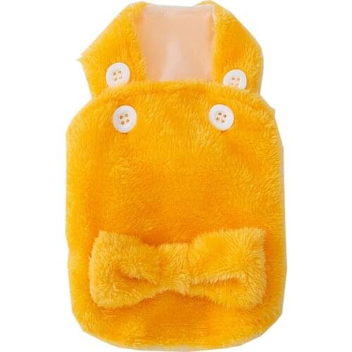 Fleece Dog Vest Coat Cat Puppy Clothes Winter Pet Clothing Yorkshire Maltese Pomeranian Poodle Bichon Schnauzer Corgi Costume XS