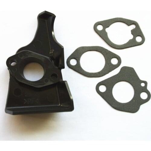 Carburetor insulator for Robin Subaru EX17 EX21 SP170 EX170 Carb rubber spacer adapter flange intake gasket set