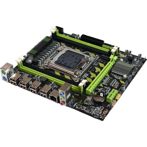 X79G M.2 Motherboard LGA CPU 2011 DDR3 Mainboard For In-tel Xeon E5 2630 2650 2660 Core I7 CPU Bitcoin Miner Mining